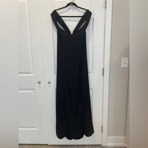 Black Dessy Collection Vivian Diamond Dress
